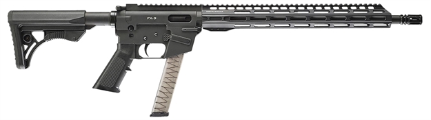 Picture of  Freedom Ordance Fx9r16 Fx9r  9Mm Luger 33+1 16" Black Anodized Barrel, Black Anodized Receiver W/Picatinny Rail, M-Lok Handguard, Leapers Adjustable Black Polymer Stock, B5 P Type Grip