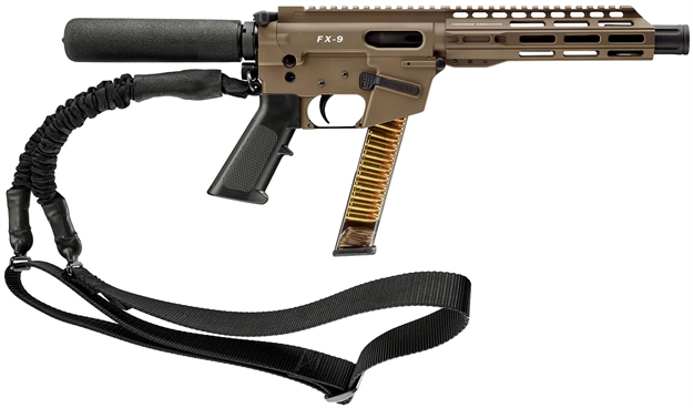 Picture of  Freedom Ordnance Fx9p8t-Fde Fx9p  9Mm Luger 31+1 8" Flat Dark Earth Synthetic Pistol Tube 856169007479