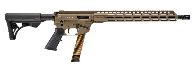 Picture of Freedom Ordnance Fx9r16-Fde Fx9r  9Mm Luger 16" M-Lok Handguard B5 Grip FX9R16TFDE