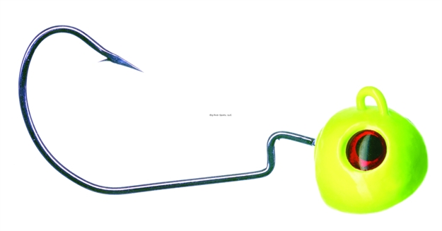 Picture of Freedom Zodiac Ball Jig Changeable Swing Hook Design1/16 OZ Chartreuse