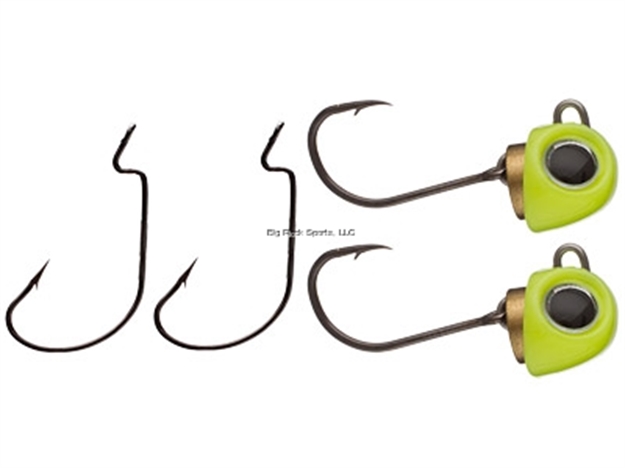 Picture of Freedom Zodiac Ball Jig Changeable Swing Hook Design1/4 OZ Chartreuse