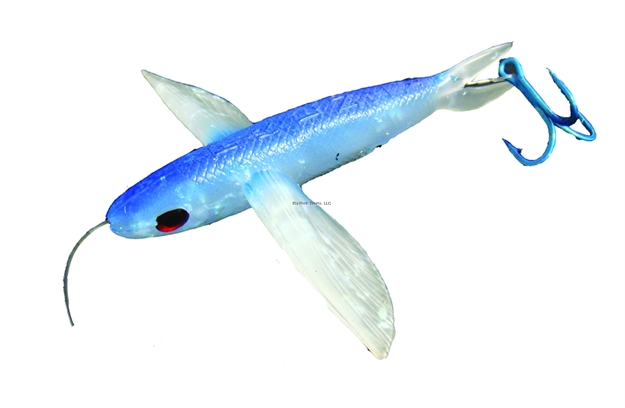 Picture of Frenzy Ballistic Flyer Rigged Flying Fish, 6", Glow