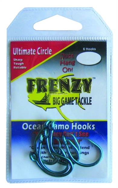 Picture of Frenzy Ultimate Circle Hook, Size 9/0, Blue, 6 Per Pack