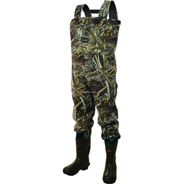 Picture of Frogg Toggs Amphib 3.5Mm Neoprene Bootfoot Chest Wader, Cleated, Realtree Max5, Size 10