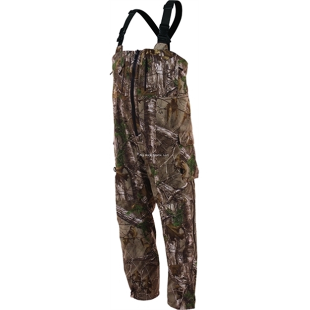 Picture of Frogg Toggs Pilot Men's Camo Bib Pants Realtree Xtra, Size MD