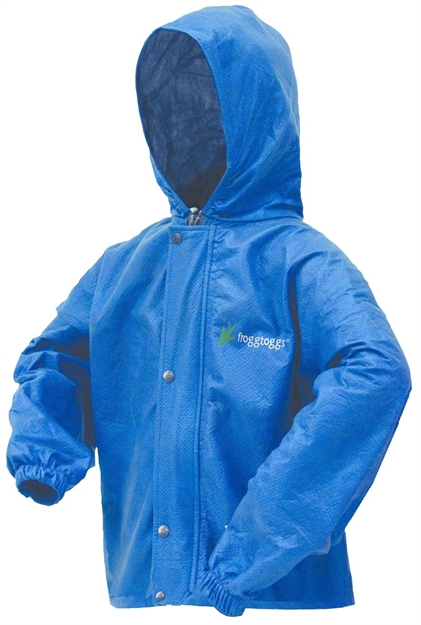 Picture of Frogg Toggs Polly Woggs Youth Rain Suit, Blueberry, Size LG