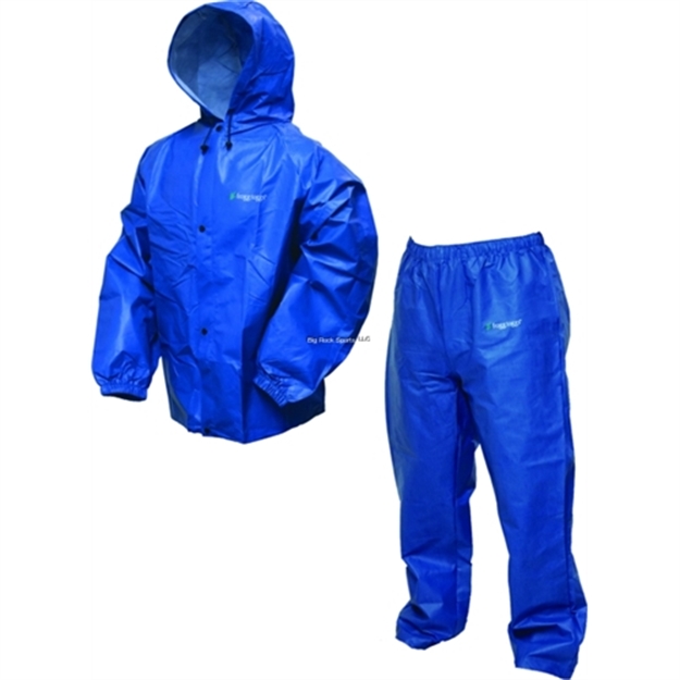 Picture of Frogg Toggs Pro Lite Rain Suit, Royal Blue, Size Sm, MD