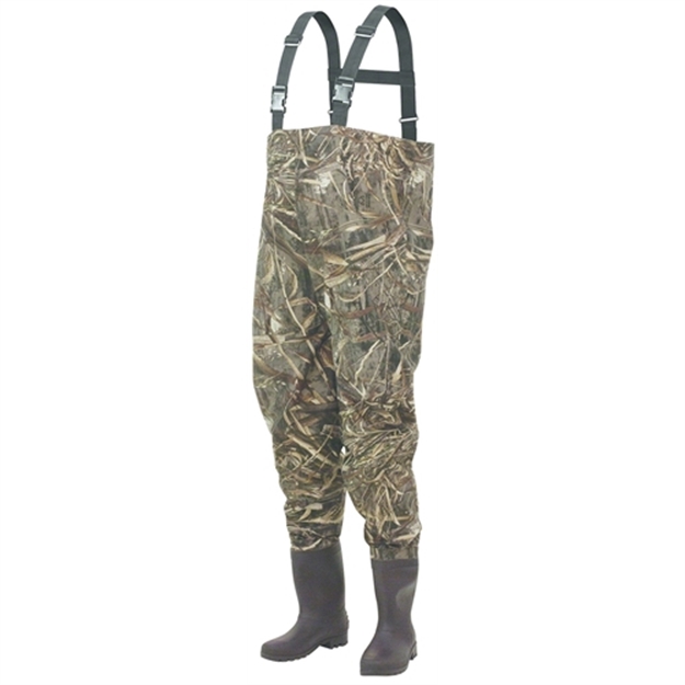 Picture of Frogg Toggs Rana II Pvc Bootfoot Chest Wader, Cleated, Realtree Max5 L Size 10