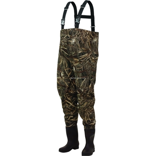 Picture of Frogg Toggs Rana II Pvc Bootfoot Chest Wader, Cleated, Realtree Max5 L Size 11