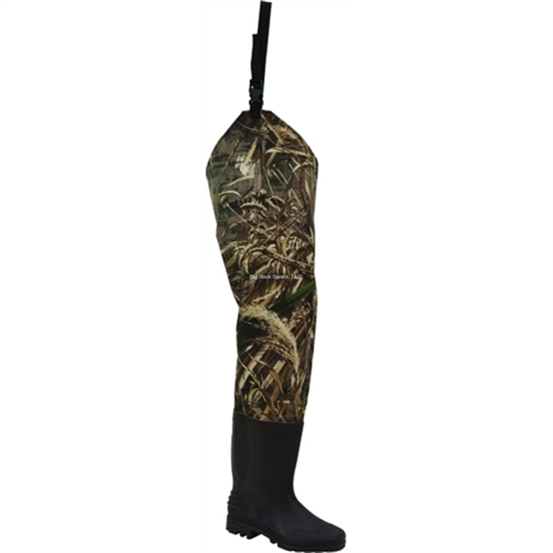 Picture of Frogg Toggs Rana II Pvc Bootfoot Hip Wader, Cleated, Realtree Max5 L Size 8