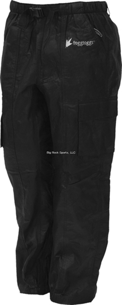 Picture of Frogg Toggs Tekk Toad Cargo Pant, Black, Size 2X