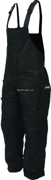 Picture of Frogg Toggs Toadz Toadskinz Bib Rain Pants, Black, Size SM
