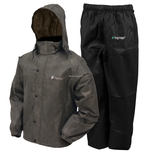 Picture of Frogg Toggs All Purpose Jacket / Pant Suit | Stone / Black | Size 2X