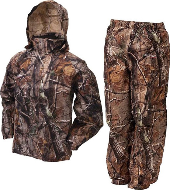 Picture of Frogg Toggs All Sports Camo Rain Suit, Realtree Xtra, Size XL