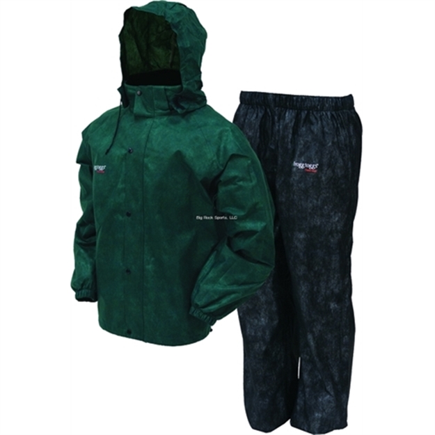 Picture of Frogg Toggs All Sports Suit Green/Bk As1310-109-Sm