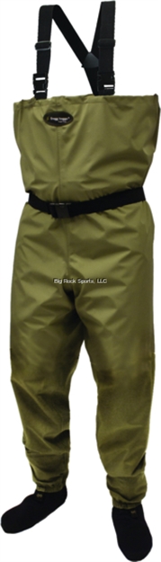 Picture of Frogg Toggs Canyon Breathable Stockingfoot Chest Wader, Khaki, Size MD