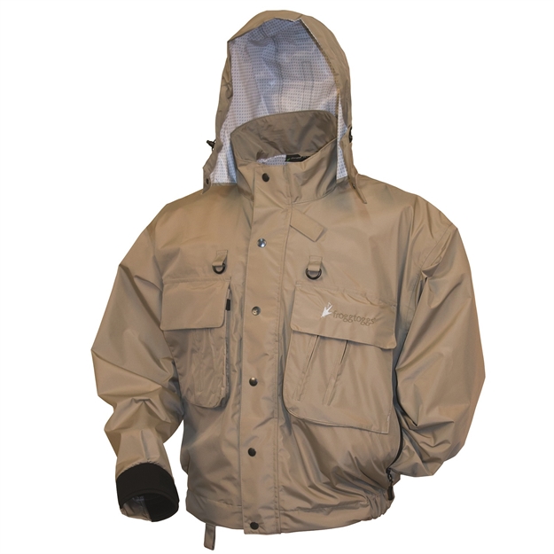 Picture of Frogg Toggs Hellbender Fly - Wading Jacket Stone - Large