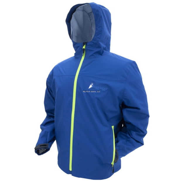 Picture of Frogg Toggs Java Toadz 2.5 Jacket  Navy Lime/ Grn Zip Jt62139-42Xl