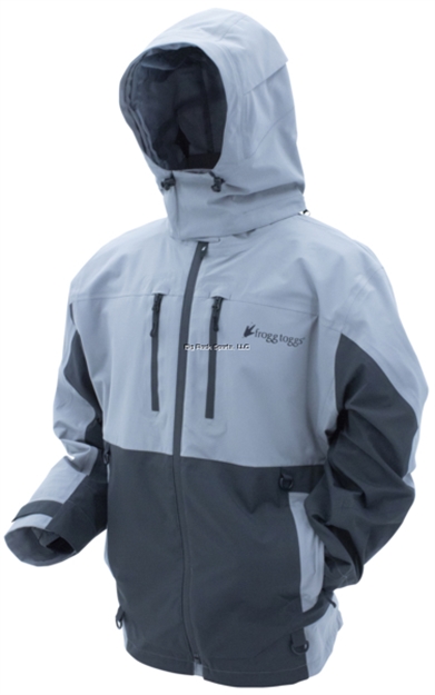 Picture of Frogg Toggs Pilot II Guide Jacket Light Grey / Charc Grey 2X