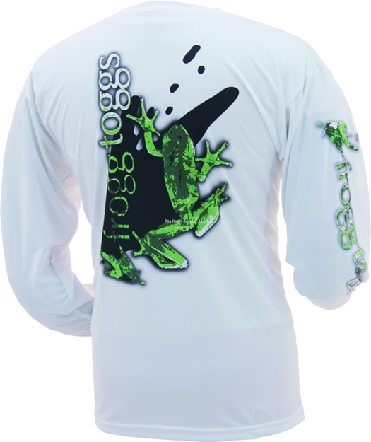 Picture of Frogg Toggs Piscatorian Interlock Interlock Performance T-Shirt, Green Logo, Size LG