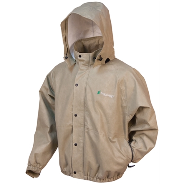 Picture of Frogg Toggs Classic Pro Action Jacket-Khaki PA63123 : PA63123-04LG