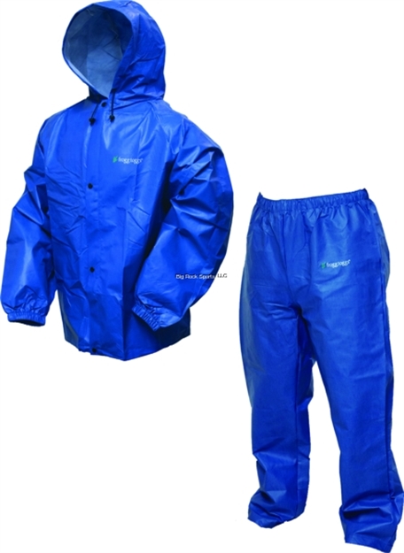 Picture of Frogg Toggs Pro Lite Rain Suit, Royal Blue, Size Md, LG