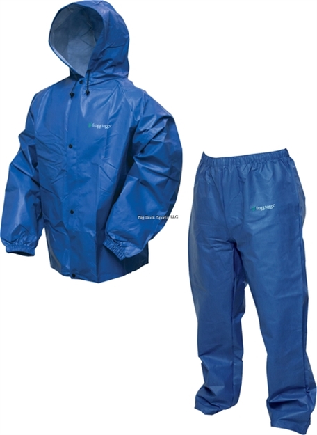 Picture of Frogg Toggs Pro Lite Rain Suit, Royal Blue, Size Xl, 2X