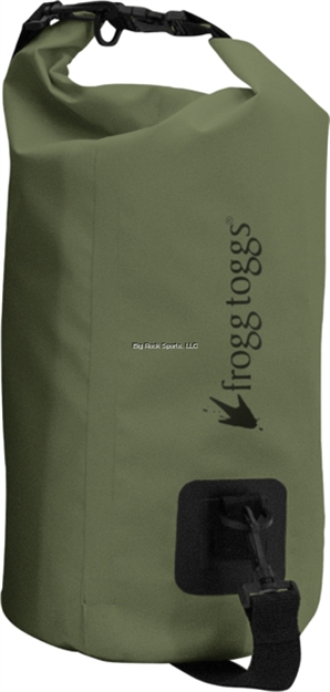 Picture of Frogg Toggs Pvc Tarpaulin Waterproof Dry Bag W/Cooler Insert, Green, 10L