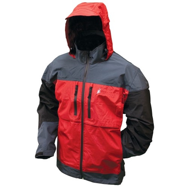 Picture of Frogg Toggs Toadz Anura Jacket Red / Slate / Black Medium