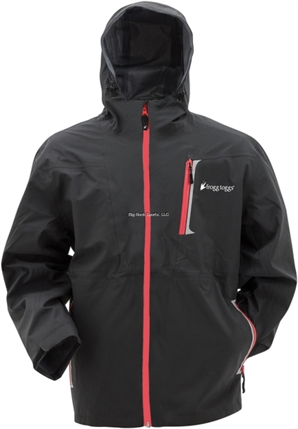 Picture of Frogg Toggs Toadz HD Rockslide Jacket, Carbon Black, Size LG