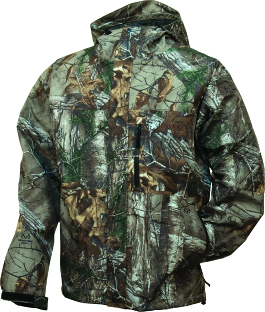 Picture of Frogg Toggs Toadz Toadrage Camo Rain Jacket, Realtree Xtra, Size XL