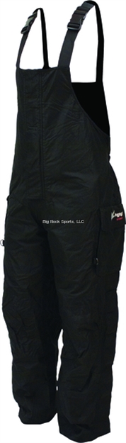 Picture of Frogg Toggs Toadz Toadskinz Bib Rain Pants, Black, Size LG