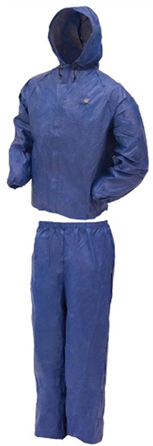 Picture of Frogg Toggs Men's Ultra-Lite II Rain Suit, Blue, Size 2X UL12104 : UL12104-12XX 647484040377
