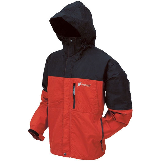 Picture of Frogg Toggs Youth Toad Rage Jacket Red/Black - Medium