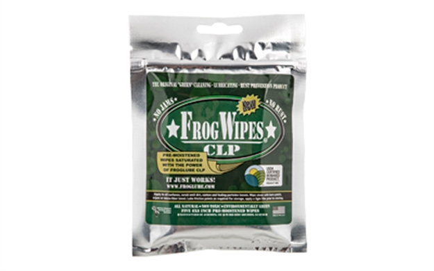 Picture of  Froglube 14936 Frog Wipes  Ziplock 5 Pack 736211149367