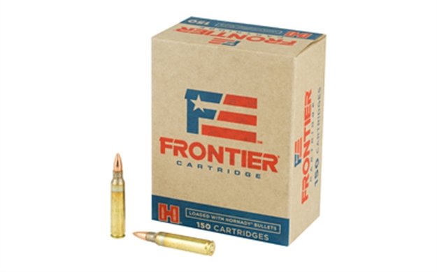 Picture of  Frontier Cartridge Fr2015 Military Grade Centerfire Rifle 5.56X45mmnato 55Gr Full Metal Jacket 150 Per Box/8 Case 090255712896