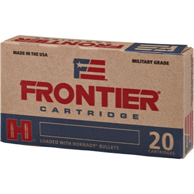 Picture of  Frontier Cartridge Fr100 Military Grade Varmint 223Rem 55Gr Full Metal Jacket 20 Per Box/25 Case