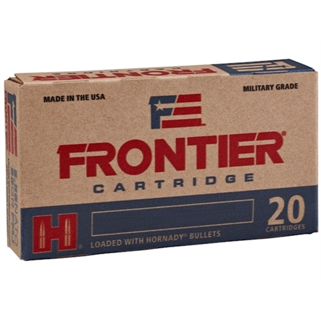 Picture of  Frontier Cartridge Fr160 Military Grade Centerfire Rifle 223Rem 68Gr Hollow Point Boat Tail 20 Per Box/25 Case