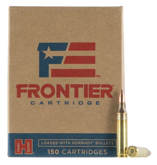 Picture of  Frontier Cartridge Fr2015 Military Grade Centerfire Rifle 5.56X45mmnato 55Gr Full Metal Jacket 150 Per Box/8 Case 090255712896