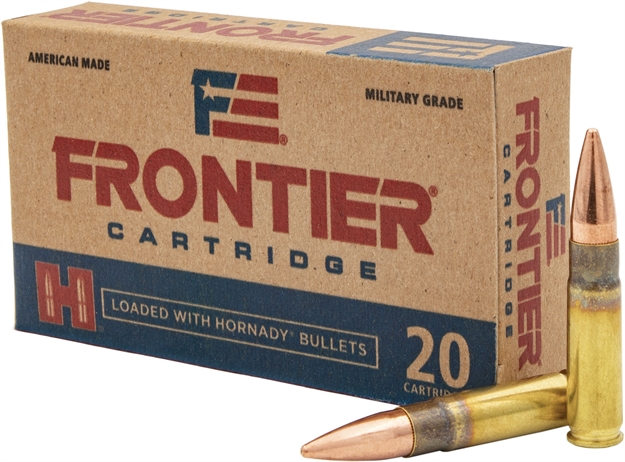 Picture of  Frontier Cartridge Fr400 Military Grade Centerfire Rifle 300Blackout 125Gr Full Metal Jacket 20 Per Box/10 Case