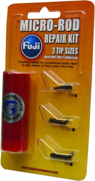 Picture of Fuji Black Micro Rod Repair Kit Glue & 3 Tops