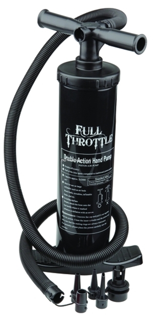 Picture of Full Throttle 2 Hand Air Pump Double Action Univ Adaptors