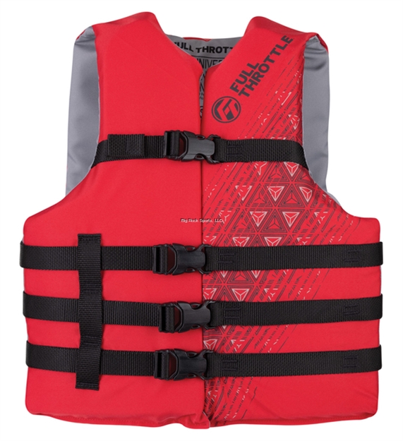 Picture of Full Throttle 4 Water Sports Vest Red Universal