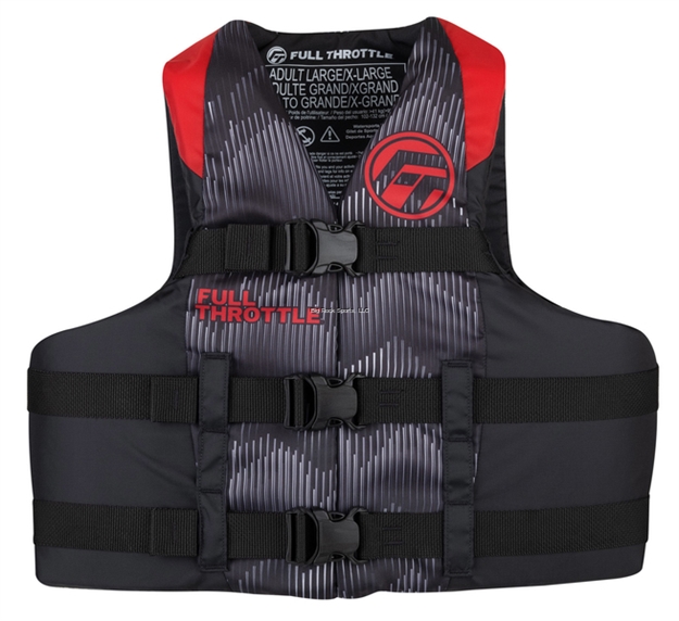 Picture of Full Throttle Adult Nylon Red S/M