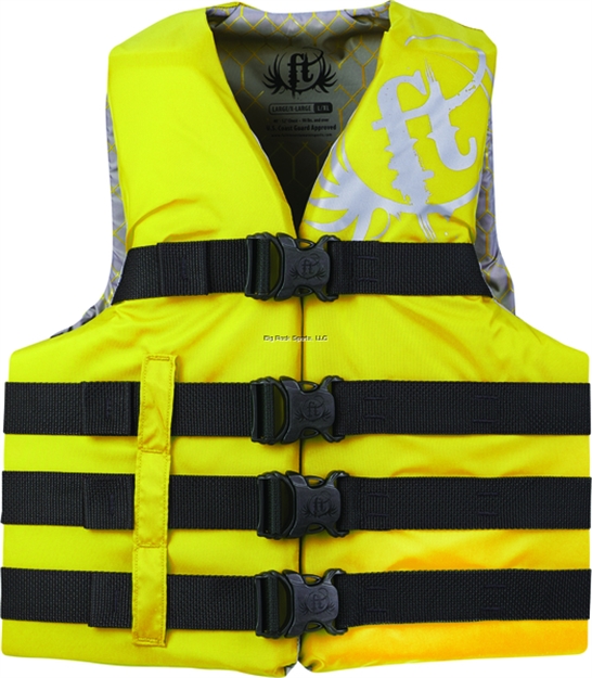 Picture of Full Throttle Adult Nylon Yellow 2Xl/4Xl