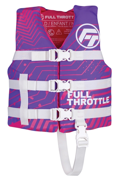 Picture of Full Throttle Child Nylon Purple Child