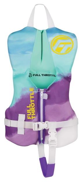 Picture of Full Throttle Infant Rapid-Dry Flex-Back Aqua Infant