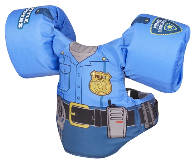 Picture of Full Throttle Little Dippers Child Life Jacket-Police Officer