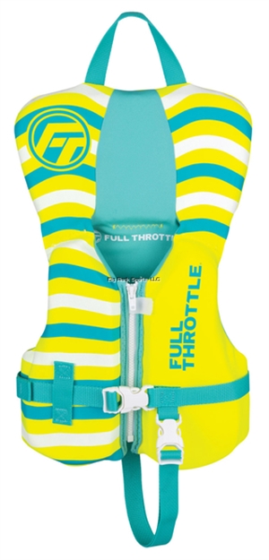 Picture of Full Throttle Rapid-Dry Vest Yellow Infant