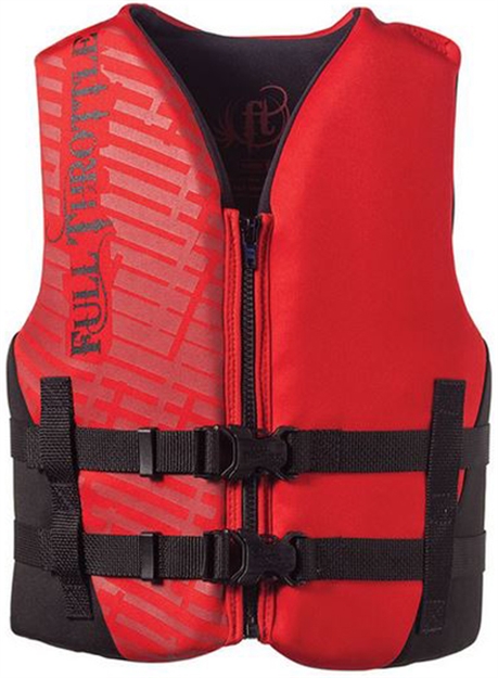 Picture of Full Throttle Rapid-Dry Vest Youth Black